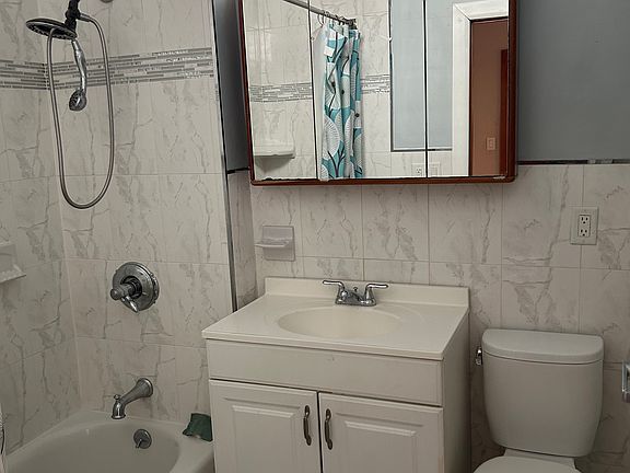 Full tile bathroom