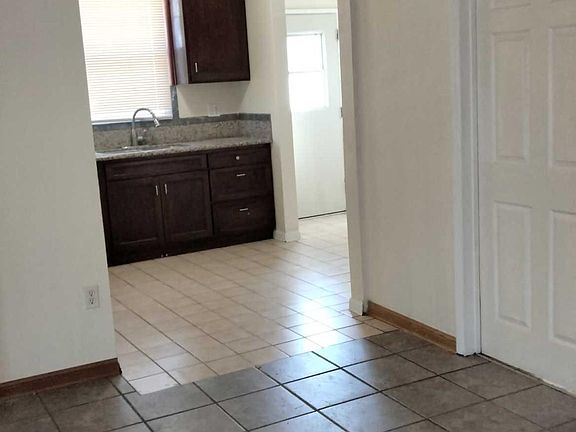 living room to kitchen area