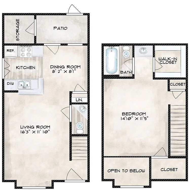 Floor plan G