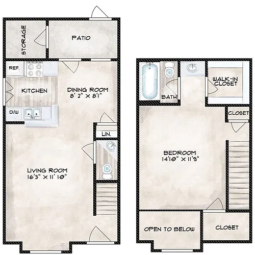 Floor plan G