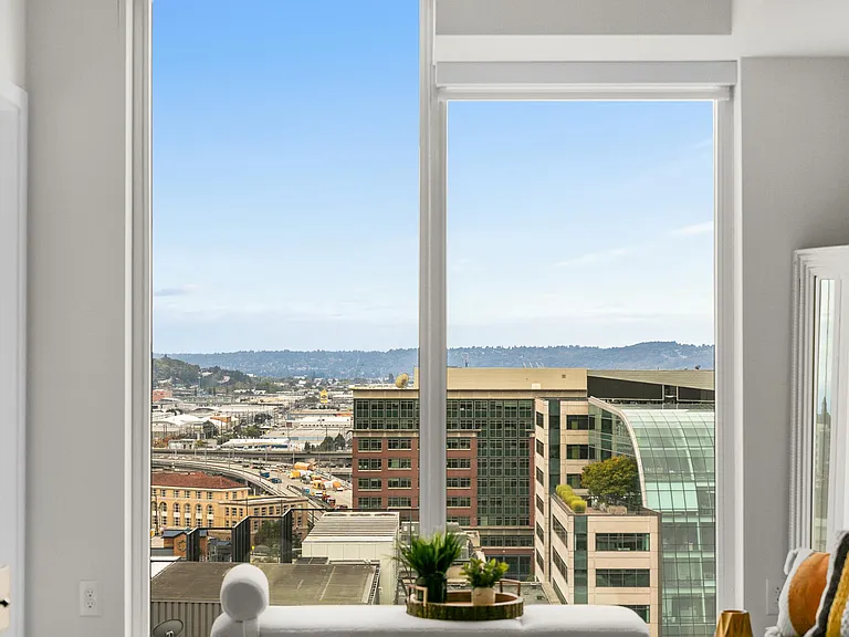 view from living room