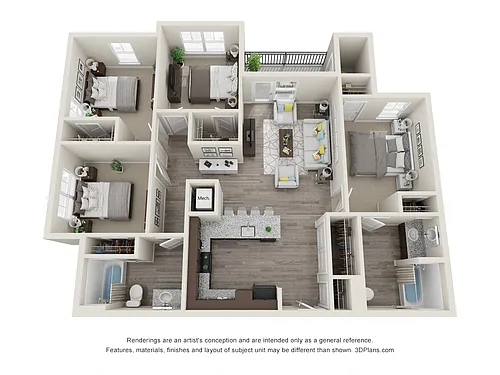 Floor plan D