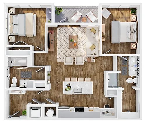 Floor plan Cliffside