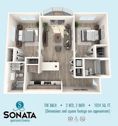Floor plan The Bach