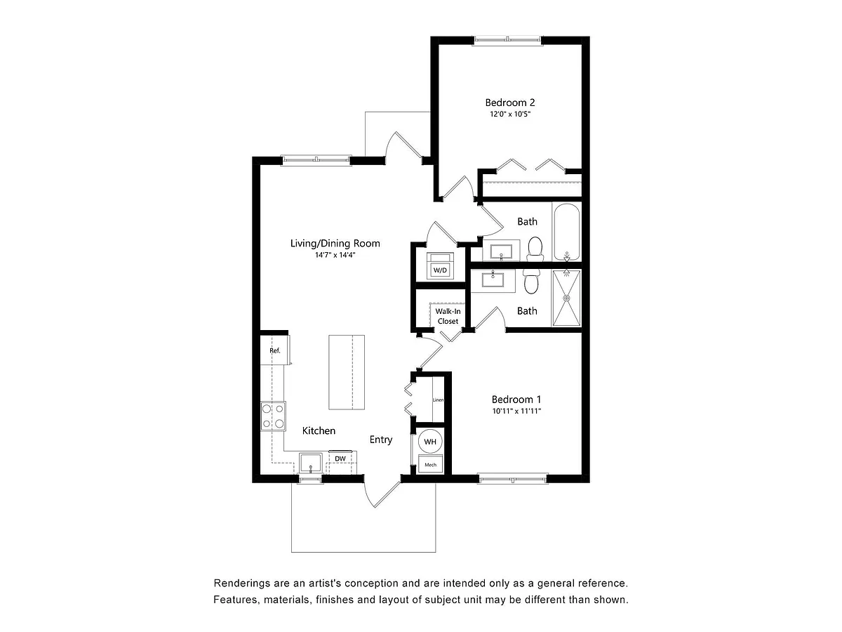 Floor plan B1