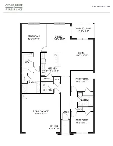 Floor plan Aria
