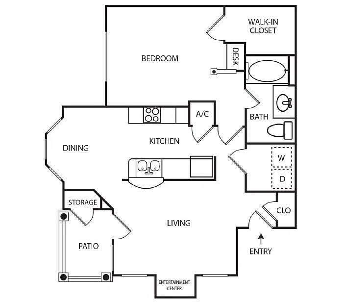 Floor plan A2U