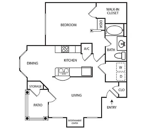 Floor plan A2U