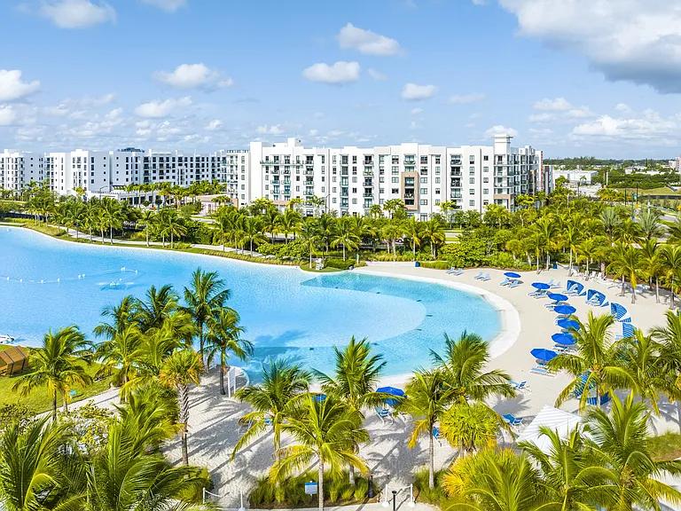 Experience the beauty of Laguna SoLe, Miami's first of it's kind private lagoon.