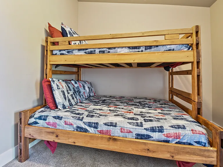 Second Floor Bedroom; Twin over Full Bunk Beds