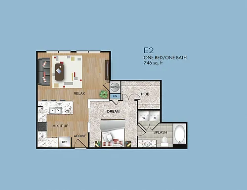 Floor plan E2