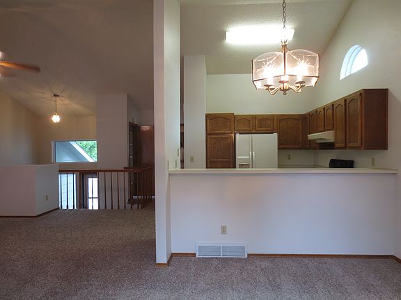 Back Deck looking into Dining Room, Living Room & Kitchen