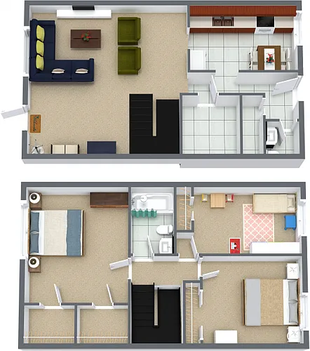 Floor plan 3 Bedroom