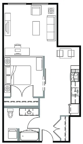 Floor plan A1D