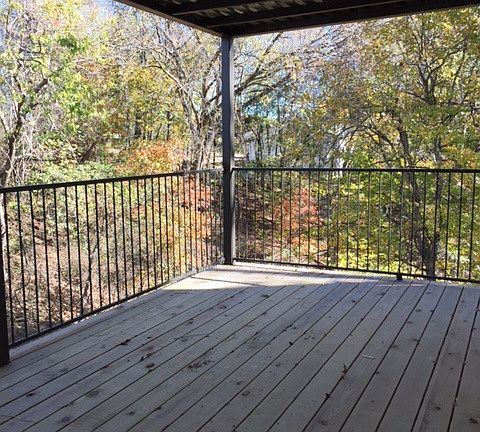 Deck off bedroom
