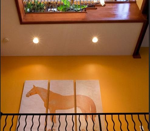Atrium stairwell