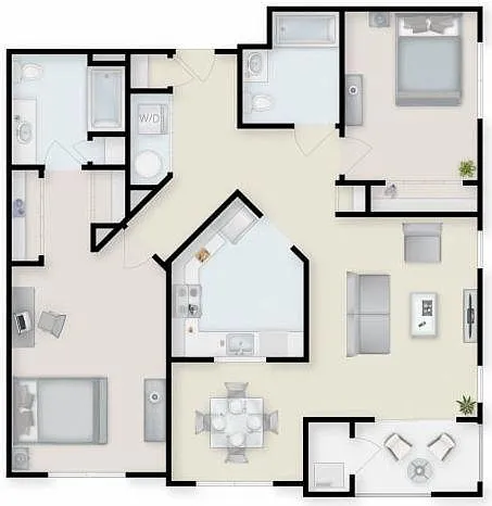 Floor plan Merrimack