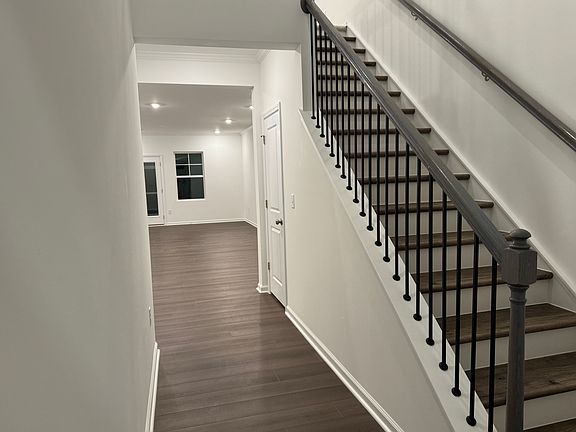 Entryway Stairs Open Ceiling Foyer