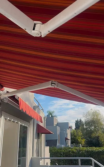 Two Retractable awnings