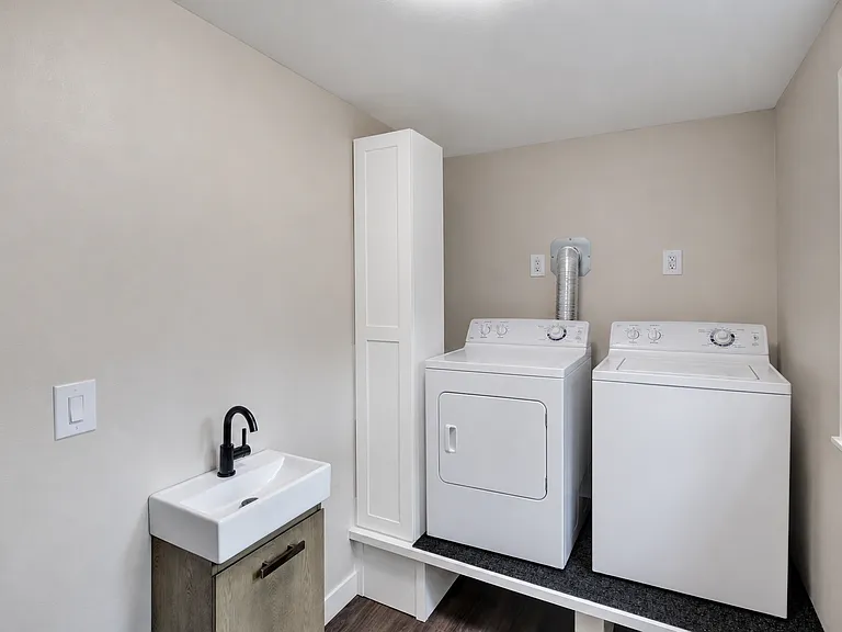 Laundry - first floor near kitchen