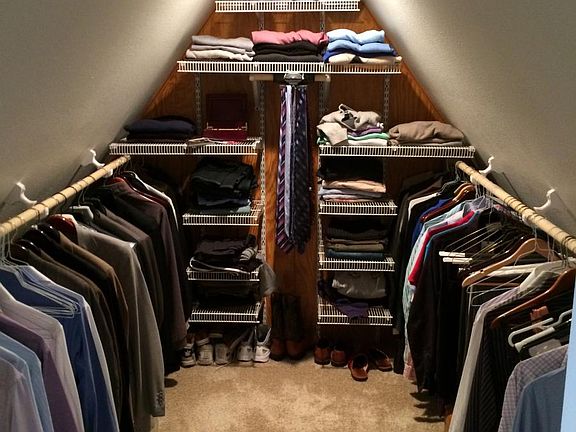 Large master closet