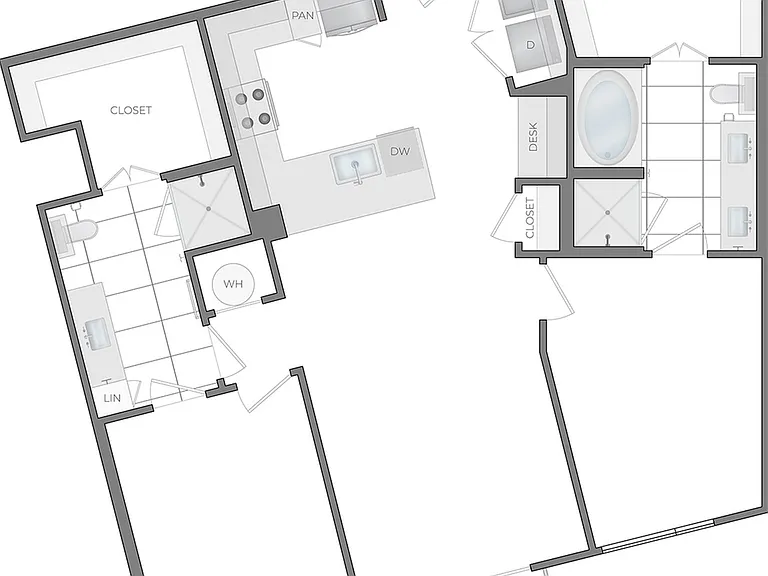 R 2Bed / 2Bath R 2Bed / 2Bath