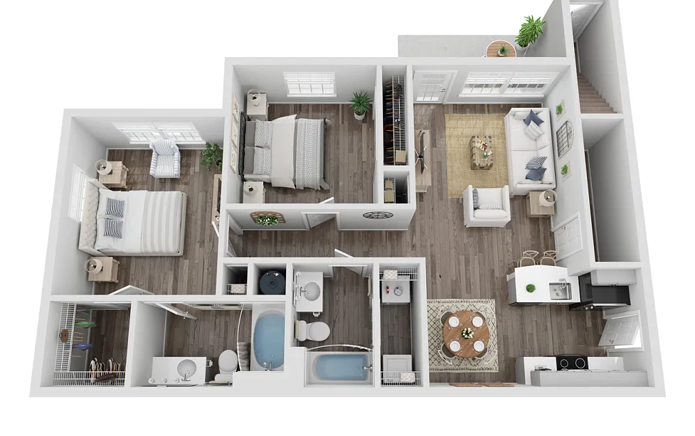 Floor plan Chestnut- Reno