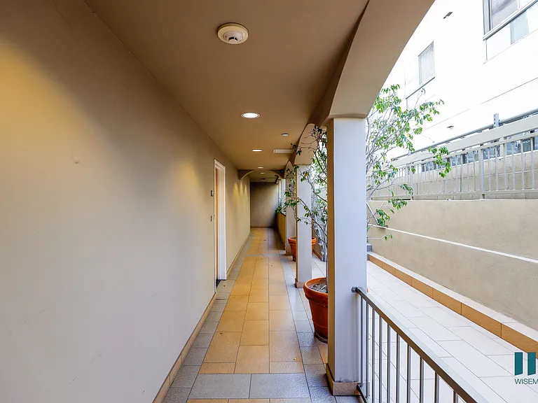 Hallway of Interior Courtyard
