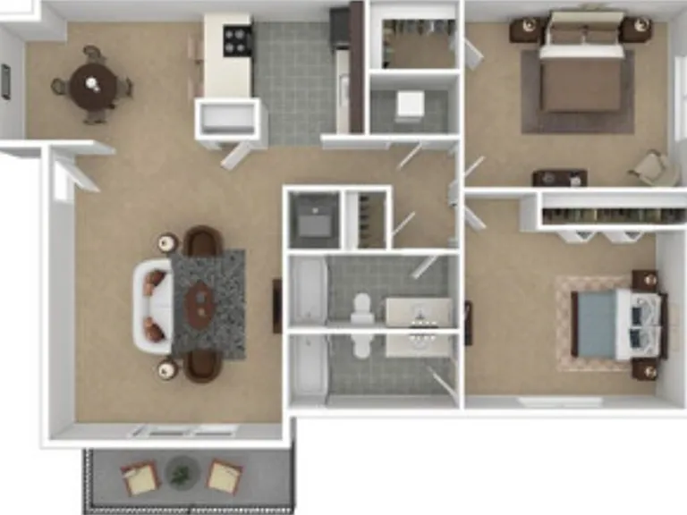 University Villa Apartments — Photo 36