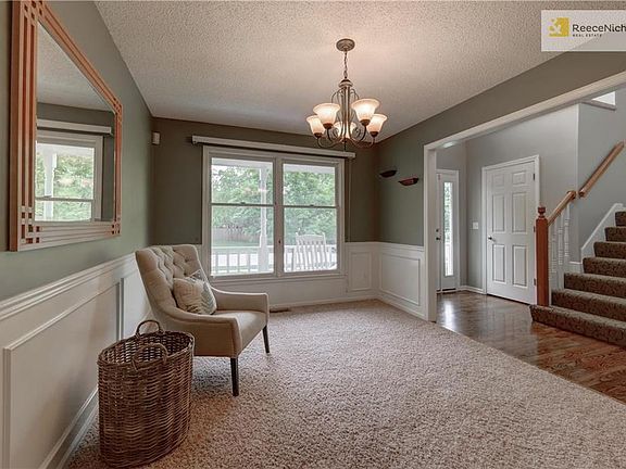 Formal dining room. All carpet was professionally cleaned.