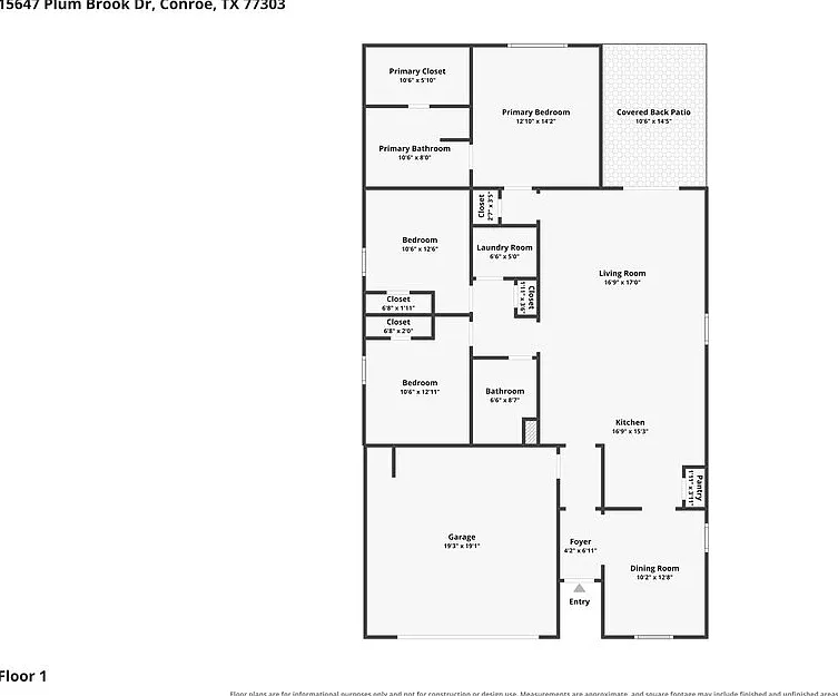 3 bed, 2.0 bath, 1552 sqft, $1,715 — Photo 2