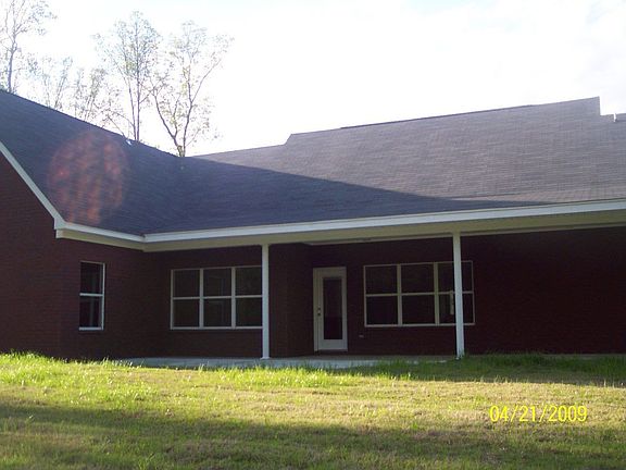 Back with covered porch