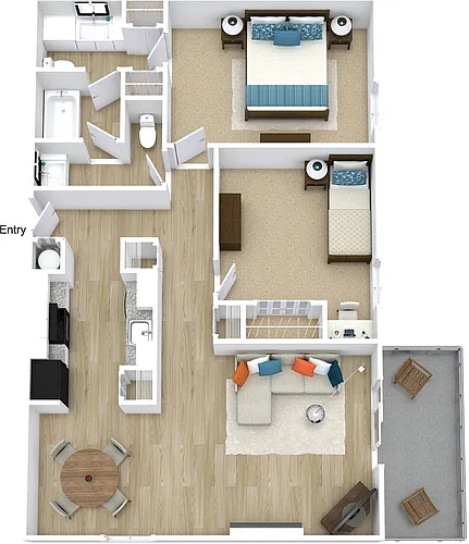Floor plan B2