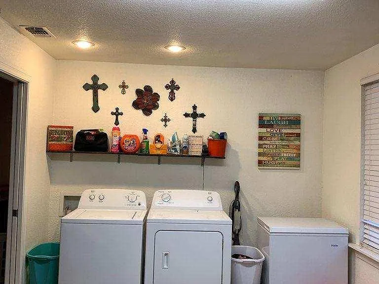 Laundry/mud room.