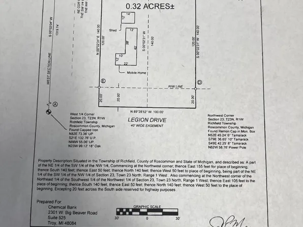 10201 Legion Dr, Saint Helen, MI 48656