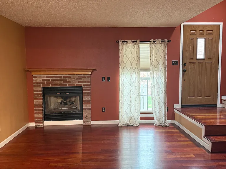 Looking into living room from kitchen