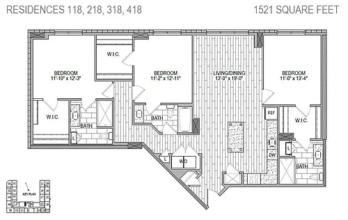 Floor plan 418