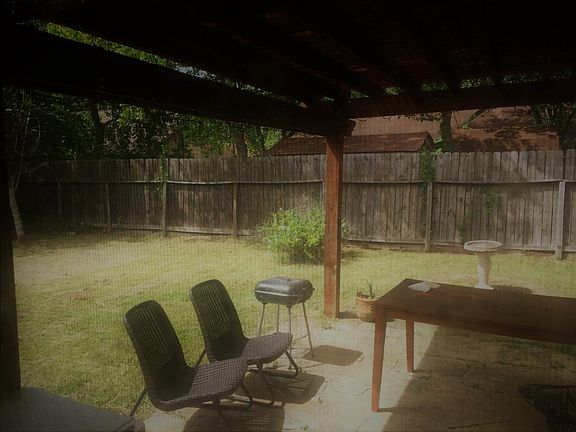 patio at back yard!