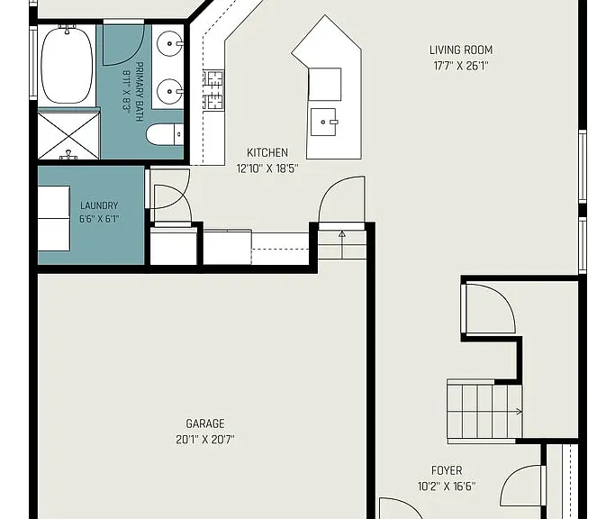 Floor plan- first floor