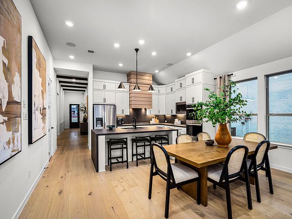 Open Layout Kitchen and Dining