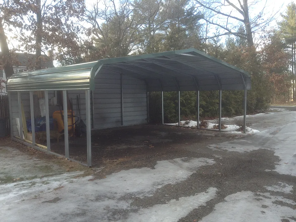 Rental side carport