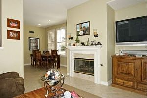 gas fire and home theater ready