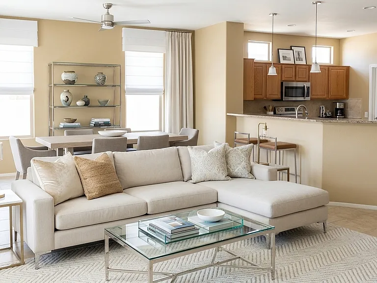 Great Room and Dining Room