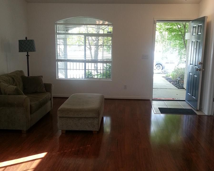 Living room (looking out front door)