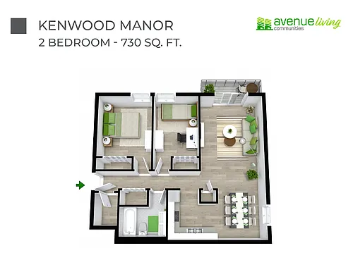 Floor plan 403