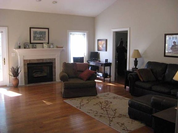 Living Area w/ fireplace