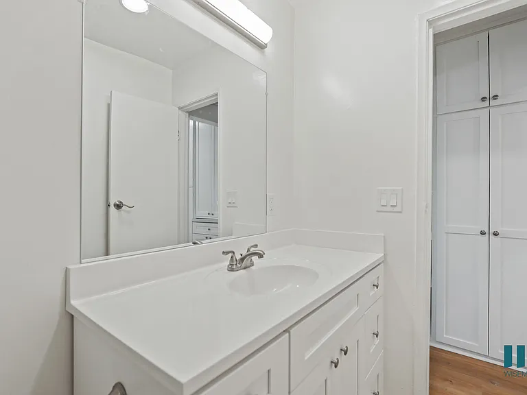 Bathroom with Vanity Cabinet Storage