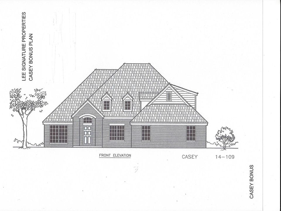 New construction. Casey Bonus Plan by www.LeeSignatureProperties.com Approx. completion 9/30.