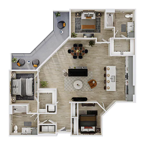 Floor plan B9