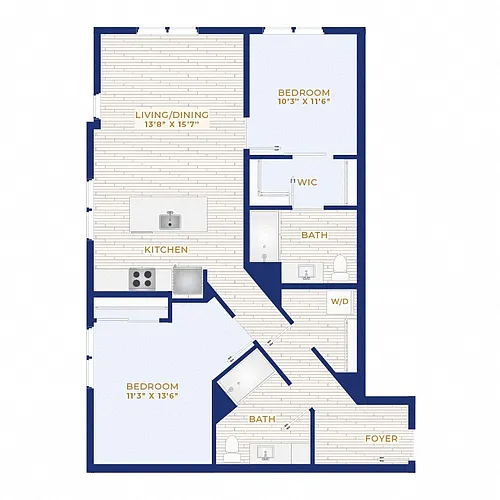 Floor plan B13
